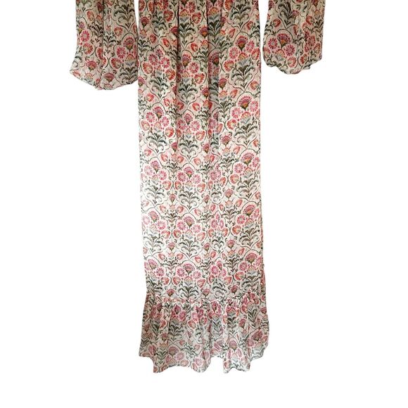 Misa Los Angeles Amata Dress In Somerset Floral Chiffon Bohemian Maxi XS NWT - Picture 11 of 16
